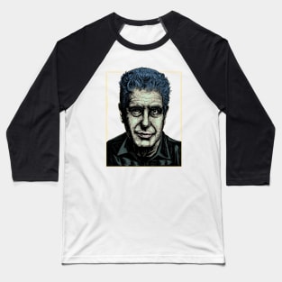 Anthony Bourdain Baseball T-Shirt